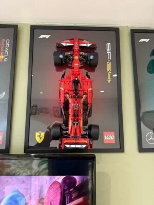 Display Frame for Ferrari SF-24 / Cornice per Ferrari SF-24 lego no car/macchina - Image 1 of 4