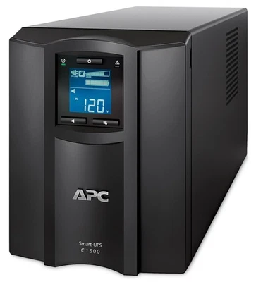 APC 1500VA Smart UPS with SmartConnect, SMC1500C Sinewave UPS Battery Backup, - Image 1 of 4