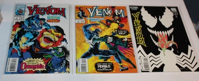 Complete Set Venom Enemy Within 1 2 3 NM BOARDED Marvel Comics 1994 Spider-man - Image 1 of 4