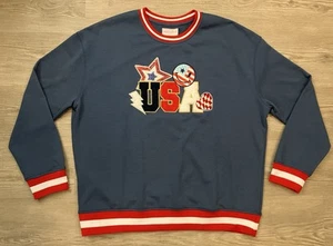 Simply Southern Crew Neck Varsity USA Sweatshirt Women’s Size XL - Picture 1 of 8