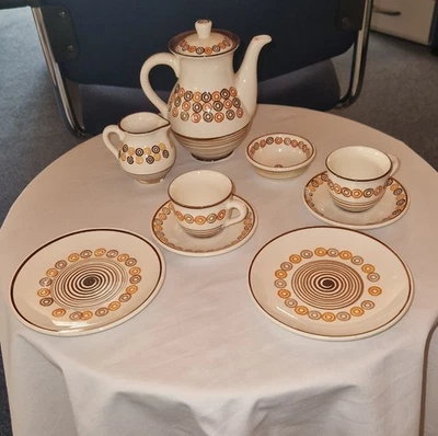 Altes Kinder Kaffeegeschirr  Wächtersbach Puppengeschirr Kindergeschirr 22-tlg - Bild 1 von 4