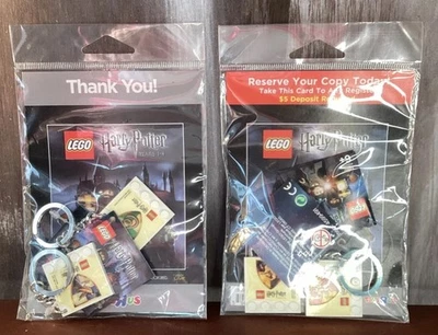 Toys R US 2010 Lego Harry Potter Promo Llaveros Juego Completo Sellado En Paquete Foto 1 de 4