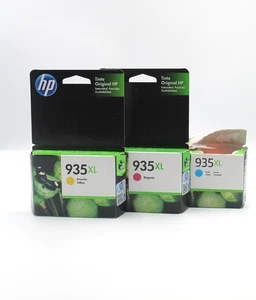 HP 935 XL Original Ink Cartridges Cyan, Magenta And Yellow - Picture 1 of 4
