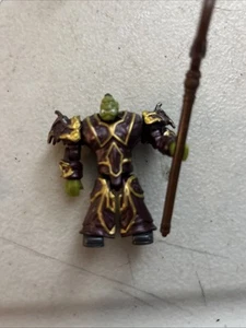 Lego grün Monster lila Gewand Goldrand wütendes Gesicht Ersatzteile Stücke - Bild 1 von 4