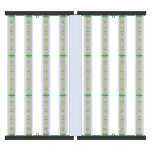 Chieranza!!Phlizon 1000W Barra luminosa commerciale per coltivazione spettro completo 6,5x6,5ft - Foto 1 di 13
