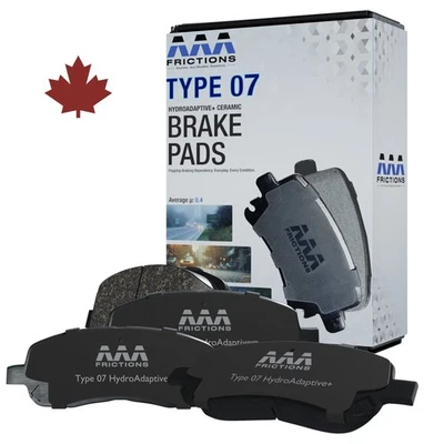 Front Winter Ready Ceramic Brake Pads for 2009-2010 Pontiac Vibe 2858 Premium - Image 1 of 4