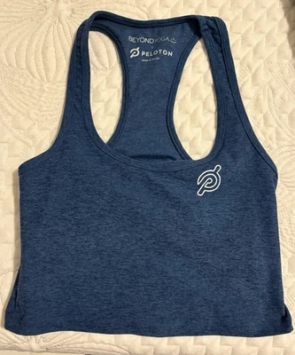 Camiseta sin mangas Beyond Yoga para mujer pelotón azul oscuro, talla s Foto 1 de 4