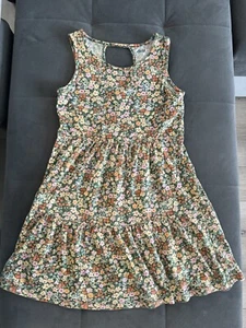 Old Navy Girl Sleeveless Dress Sundress Size M(8 Years) Floral Print 100% Cotton - Picture 1 of 4