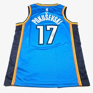 Aleksej Pokusevski signed jersey PSA/DNA Oklahoma City Thunder Autographed - Picture 1 of 2