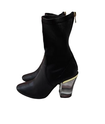 Botas de cuero Windsor Smith para mujer zapatos negros talla 9 AU/US, 7 UK, 40 EUR ✔️ Foto 1 de 4