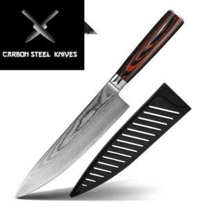 8 inch Damascus steel 8" Chef knife razer sharp high quality chef knife - Picture 1 of 6