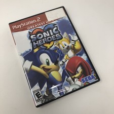 Sonic Heroes Greatest Hits PS2 Game Brand New and Sealed