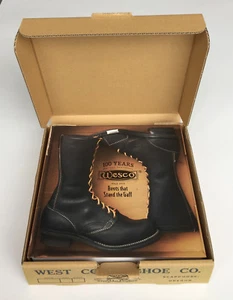Book "Wesco: Boots that Stand the Gaff" for Engineer Boots Red Wing Chippewa Fan - Imagen 1 de 12