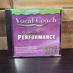 Vocal Coach CD Complete Performance Audio Chris Carole Beatty Singing Lessons - Picture 1 of 4