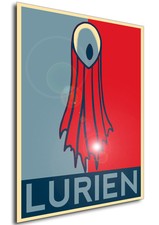 Propaganda Poster - - Hollow Knight-Lucien the watcher