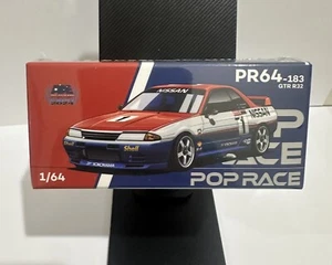 POP RACE - NISSAN SKYLINEGTR R32 BATHURST 1991 WINNER AUSTRALIAN DIECAST EXPO - Picture 1 of 2