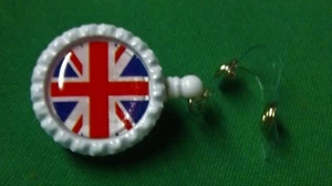 BRITISH BADGE FLAG ID 24 INCH H.D NYLON EXTENDER NICE UNIONJACK ID FLAG UK ID - Picture 1 of 6