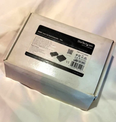 StarTech ST121HDBTE HDMI over Cat 5e/6 extender - 70m (NEW IN BOX) - Image 1 of 3