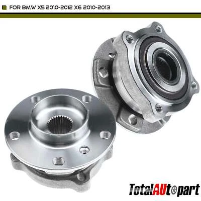 2x Conjunto de cojinete de cubo de rueda para BMW E53 X5 2010-2013 3,0 L delantero izquierdo y derecho Foto 1 de 4