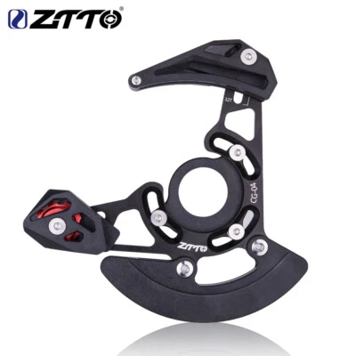 MTB Bicycle Chain Guide Drop Catcher BB Mount Adjustable For Bike Single Disc TD - Image 1 of 4