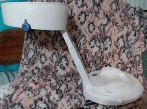 Conair 1875 Watt Pro Style Bonnet Tabletop Hair Dryer White Hooded Compact - Picture 1 of 9