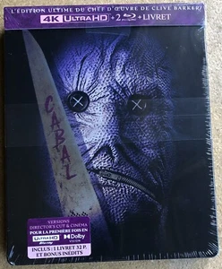 Nightbreed DIRECTOR'S CUT IN 4K (first time) STEELBOOK 3-Disc with Theatrical - Picture 1 of 13