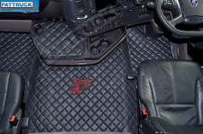 TRUCK ECO DIAMOND LEATHER FLOOR MATS DAF XG XG+2022/2023 . RHD & LHD  .NEW