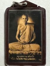 PHRA LP KUAY RARE OLD THAI BUDDHA AMULET PENDANT MAGIC ANCIENT IDOL#57
