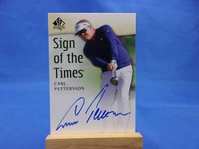 Autógrafo SP Auténtico Golf 2014 Sign of the Times AUTO Carl Pettersson Foto 1 de 2