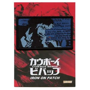 Cowboy Bebop Spike blau Patch Anime Bounty Western gewebt Bügelbild - Bild 1 von 3