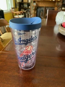 Angels and Dodgers LA Baseball 16 once Tazza da viaggio in plastica - Foto 1 di 2