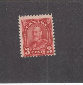 CANADA (MK1495) # 167  F-MNH  3cts  1931 KGV ARCH/LEAF / DEEP RED - Imagen 1 de 1