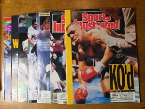 Lot Of 7 Vintage Sports Illustrated Magazines - Picture 1 of 8