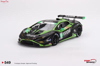 Top Speed Lamborghini Huracan GT3 EVO2 #78 Forte Racing IMSA 2023 Daytona 1:18 - Image 1 of 4