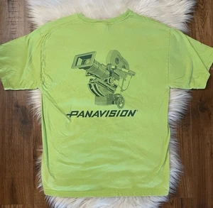 2000er Vintage Y2K Panavision Kamera Digital Imaging T-Shirt Herren Gr. L - Flecken! - Bild 1 von 12