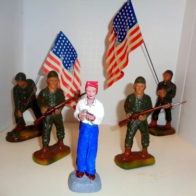 ROSIE LA REMACHADORA SEGUNDA GUERRA MUNDIAL FUERZA PARA LA VICTORIA SIGLO XXI J.H. Miller encargado Foto 1 de 4