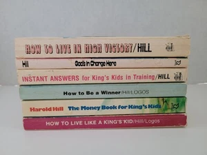 Lot Of 6 Harold Hill Books Paperback How To Live Like A King's Kid - Picture 1 of 16
