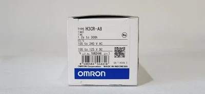 Omron H3CR-A8 Solid State Timer 100-240VAC 50-60Hz 100-125VDC - Image 1 of 4