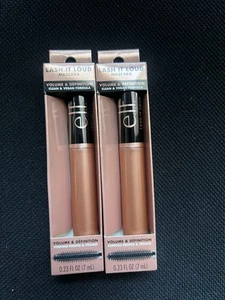 2 E.l.f. Lash It Loud Volume & Definition Black Mascara Rich Pigment  0.23fl oz  - Picture 1 of 5
