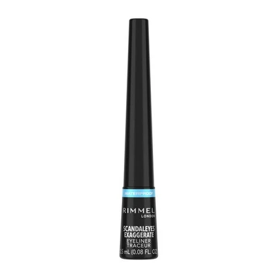 Rimmel Eyeliner Waterproof Exaggerate Liquid Eyeliner ultra definizione Liquido - Immagine 1 di 4