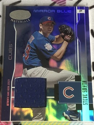 2003 Leaf Certified Materials Steve Smyth #35 Mirror Blue /100 - Image 1 of 2