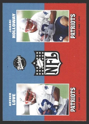 Arther Love / Jabari Holloway #268 2001 Upper Deck Vintage RC - Image 1 of 2