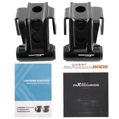 Nuovo Kit 2" Abbassamento Ceppi E Catene for Dodge Ram 1500 2500 2003- 2013 - Immagine 1 di 4