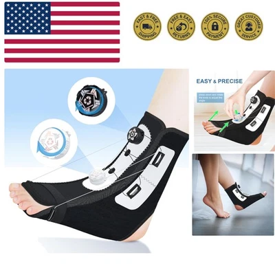 Férula nocturna para fascitis plantar mejorada: soporte para pies de alivio ajustable para mujer... Foto 1 de 4