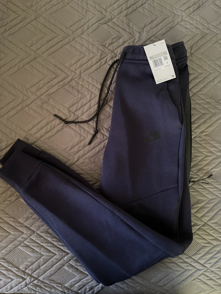 Nike Tech Fleece Jogger Sweat Pants (Obsidian Navy Blue) XS Men’s HV0959-451