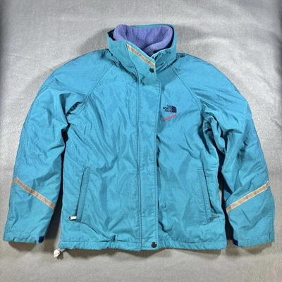Vintage NORTH FACE Extreme Fleece Jacket + Fleece Liner Mens S Women M 8 USA 90s - Image 1 of 4