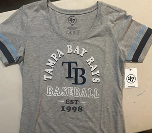Tampa Bay Rays MLB Women’s S/S Embroidered est 1998 Game Day Shirt (M) Ladies - Picture 1 of 3