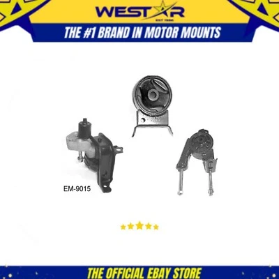 Juego de 3 piezas de montaje de motor y transmisión para Scion XA/XB 2004-2006 1,5 L se adapta a transmisión manual Foto 1 de 4