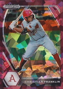 2021 Prizm Draft Picks Prizms Burgundy Cracked Ice Baseball -You Pick- - Bild 1 von 15
