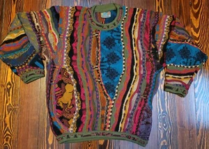 Coogi Australia Merino Wool Sweater Tag Small see Measurements - Picture 1 of 7